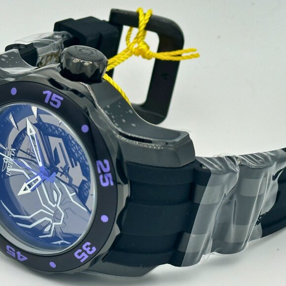 Invicta MARVEL BLACK PANTHER Limited Edition 48mm Black Dial Watch NEW Rare Find - Picture 5 of 8